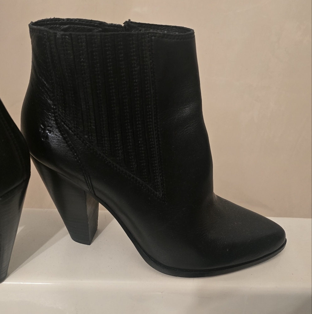 Frye Black Ankle Boots